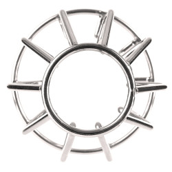FUKR Plug en métal Hollow Flat L 11 x 8.4cm